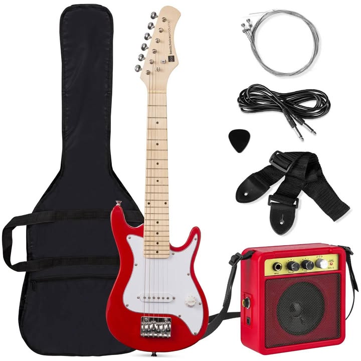 Best Choice Products 30in Kids Electric Guitar Beginner Starter Kit