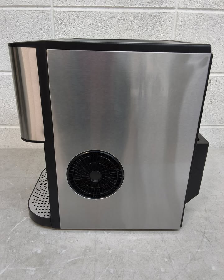 Self Dispensing Nugget Ice Maker Countertop with Soft Chewable Pellet Ice Cubes