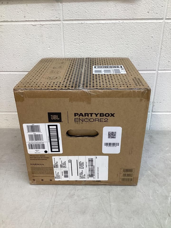 JBL PartyBox Encore 2 Portable Party Speaker with 2 Mics