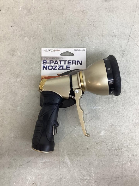 AutoSpa 90064AS 9-Pattern Adjustable Spray Nozzle