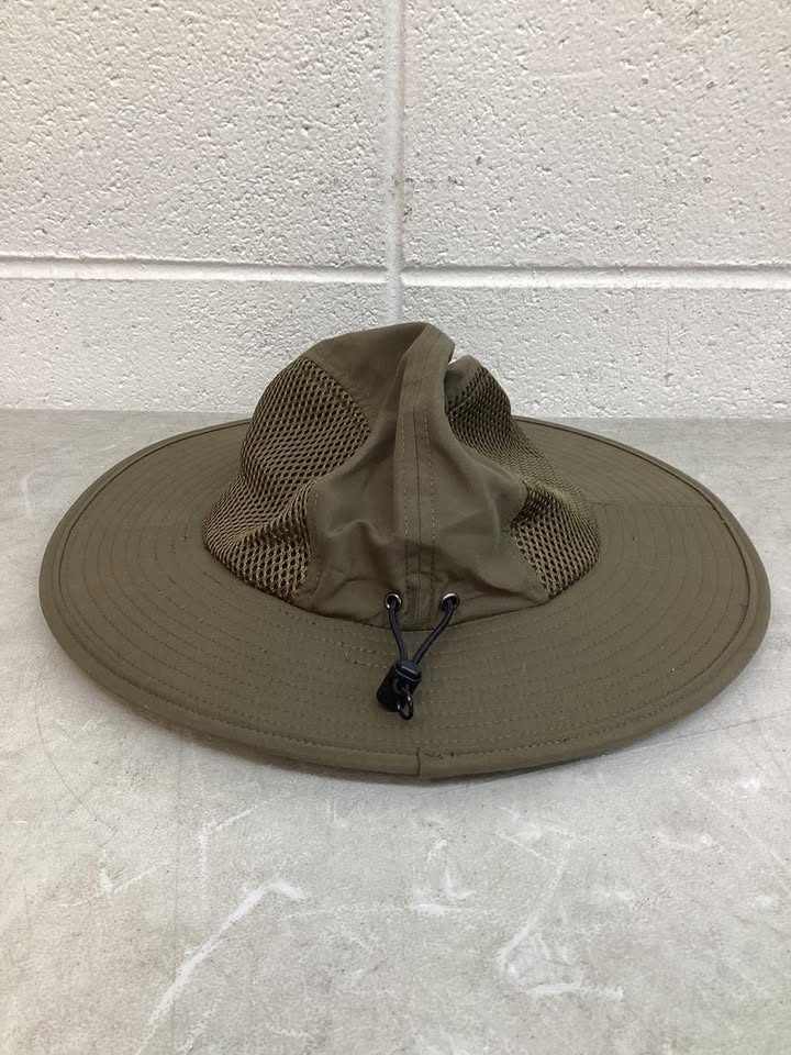 Free Authority Outdoors UV Protection Moisture Wicking Wide Brim Hat (Paddler Olive, OSFM)