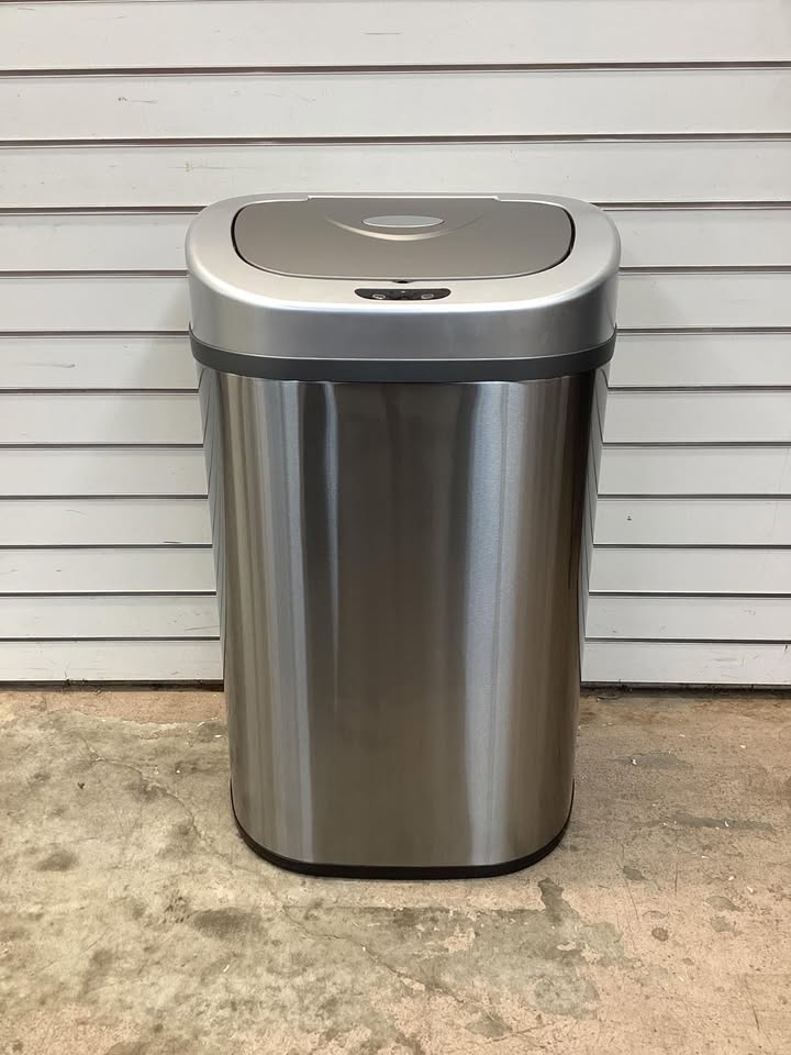 Nine Stars Sensor Trash Can, Stainless Steel 21.1 gal