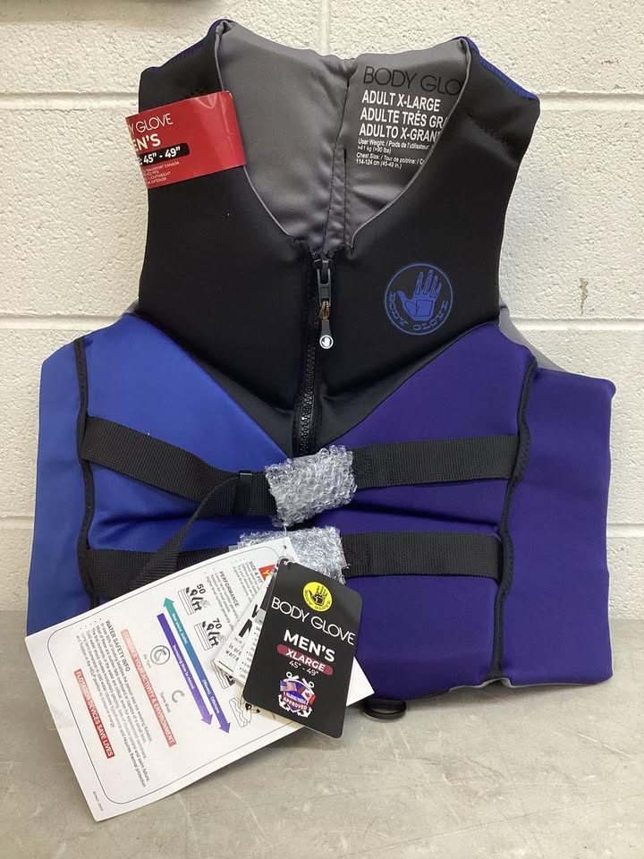 Body Glove Men's Segmented PFD Life Jacket, Size XL