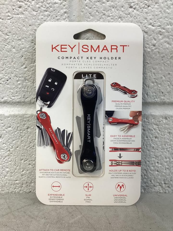 KEYSMART Key Holder for Keychain - Compact Key Organizer for Key Chain
