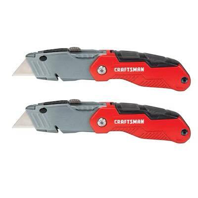 CRAFTSMAN 3/4-in 3-Blade Folding Retractable Utility Knife