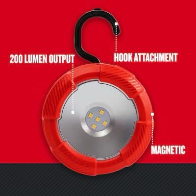 CRAFTSMAN Plastic Magnetic accessory Includes Batteries and Light