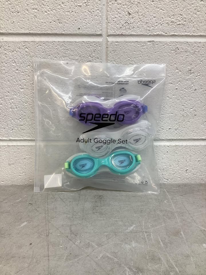 Speedo Adult Swimming Goggles, 3 pk.