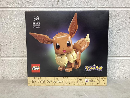 LEGO Pokémon Eevee Building Set, 587 pc.