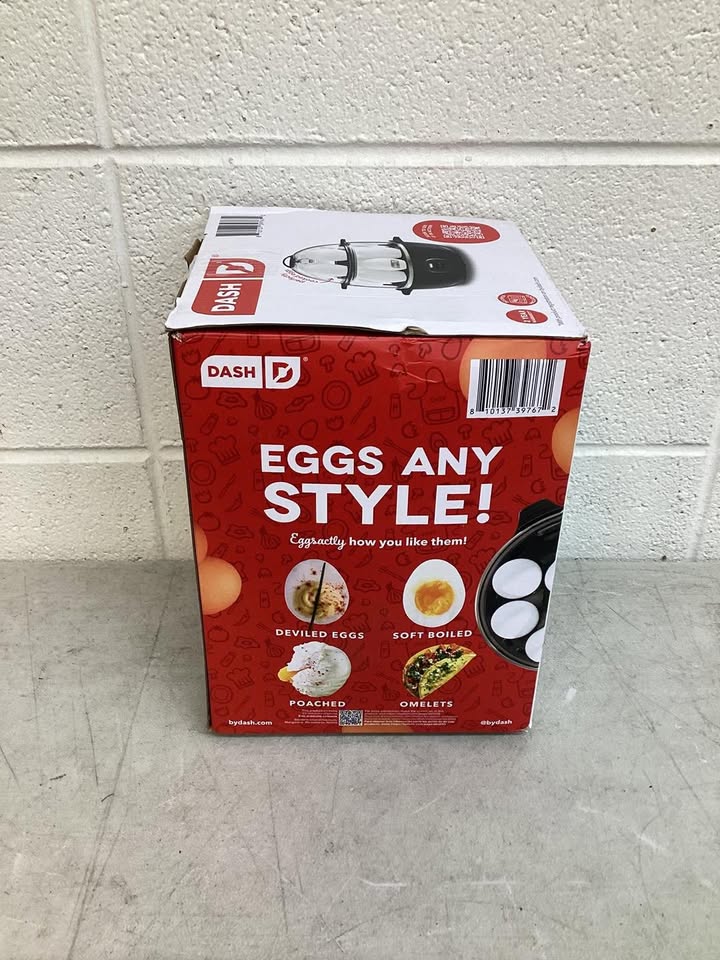 Dash 16-piece All-in-One Egg Cooker with Piping Bag and 9 Tips
