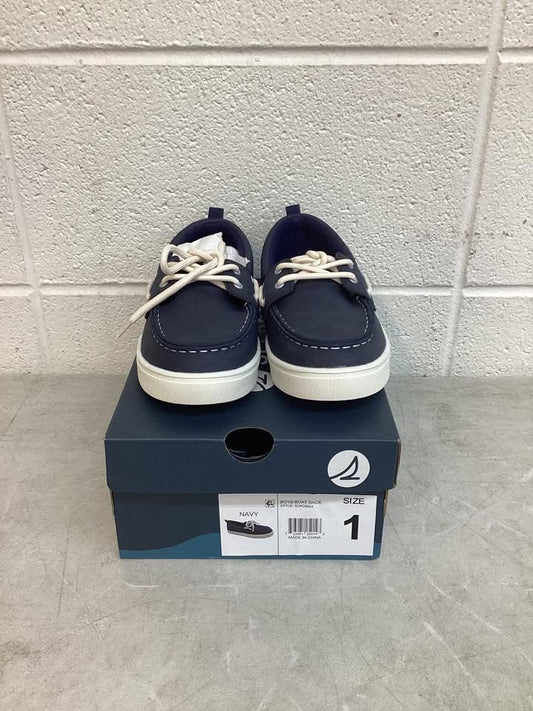 Sperry Boys Boat Shoe, Size 1