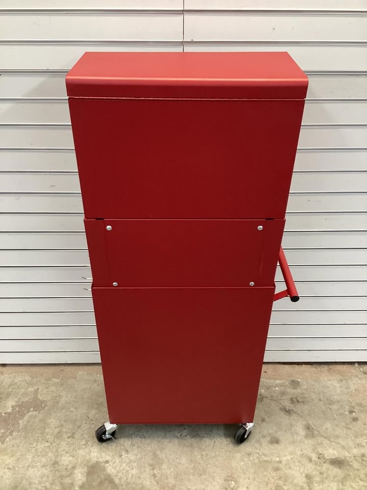 Costway 6-Drawer Rolling Tool Chest Storage Cabinet w/Riser Red