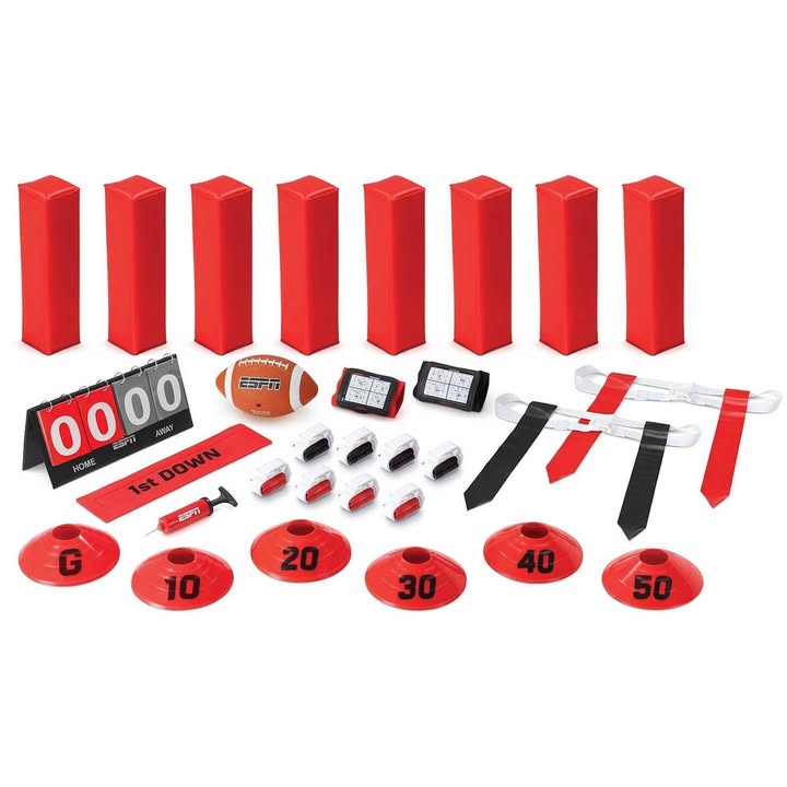 ESPN Football Stadium Experience, Complete “Game Ready” Flag Football Set