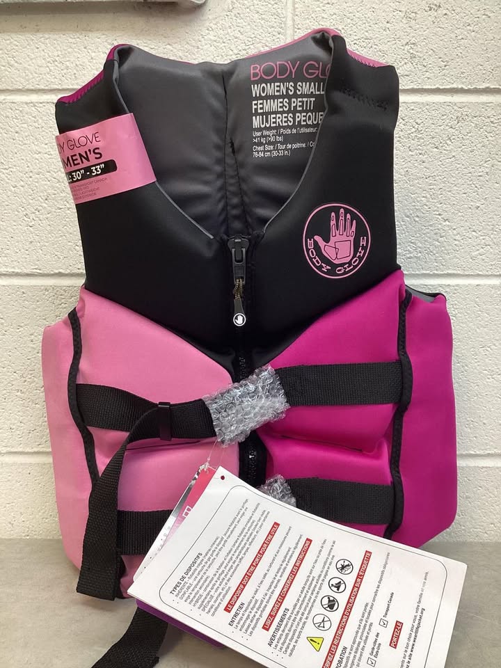 Body Glove Women's Segmented PFD Life Jacket, Size Small