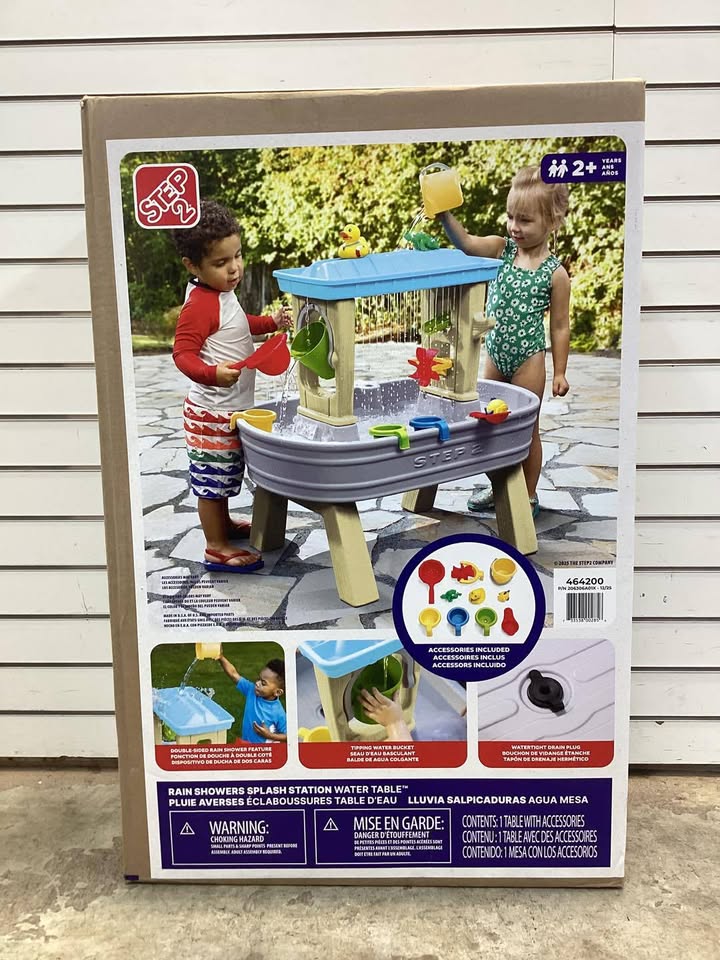 Step2 Rain Showers Splash Station Water Table