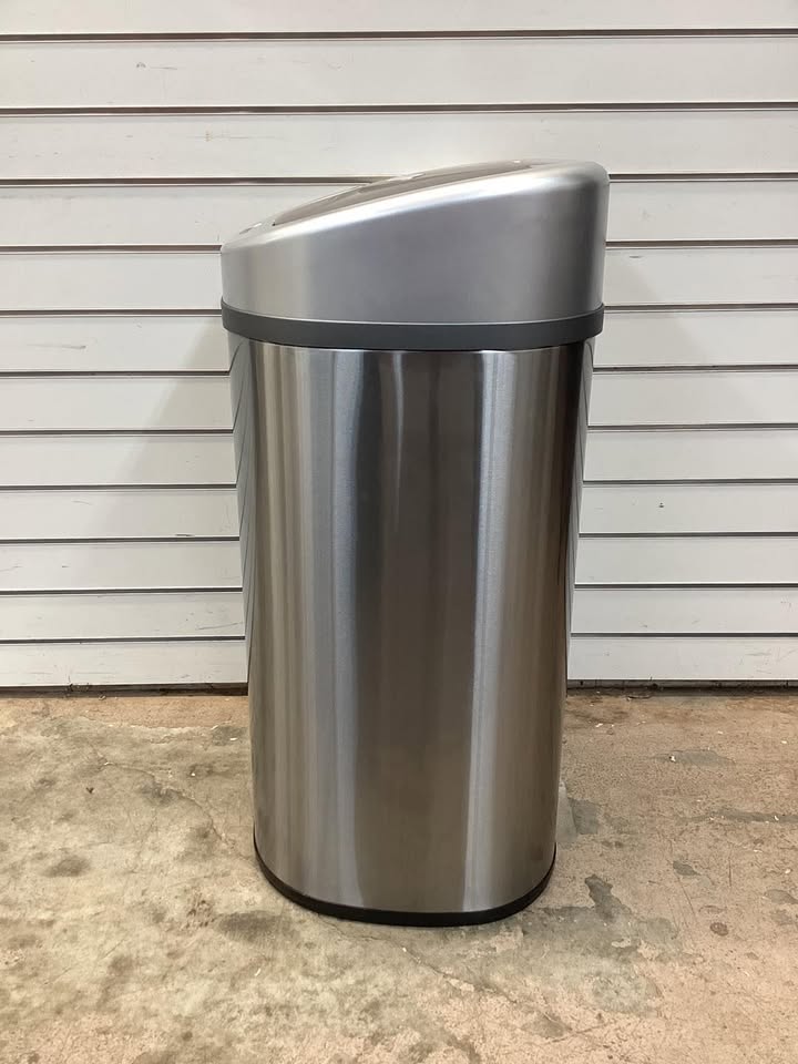 Nine Stars Sensor Trash Can, Stainless Steel 21.1 gal