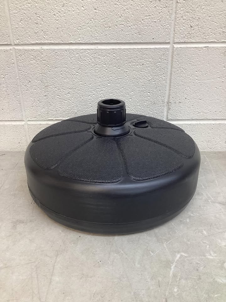 27 lbs Fillable Round Umbrella Base Stand for Yard Garden Poolside
