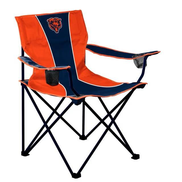Logo Brands Chicago Bears Sideline XL Chair