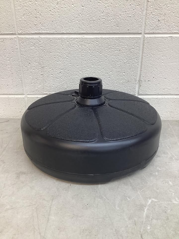 27 lbs Fillable Round Umbrella Base Stand for Yard Garden Poolside