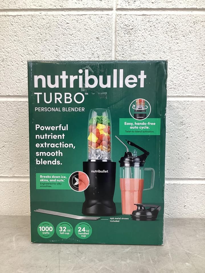 nutribullet Turbo NB70400, 1000W