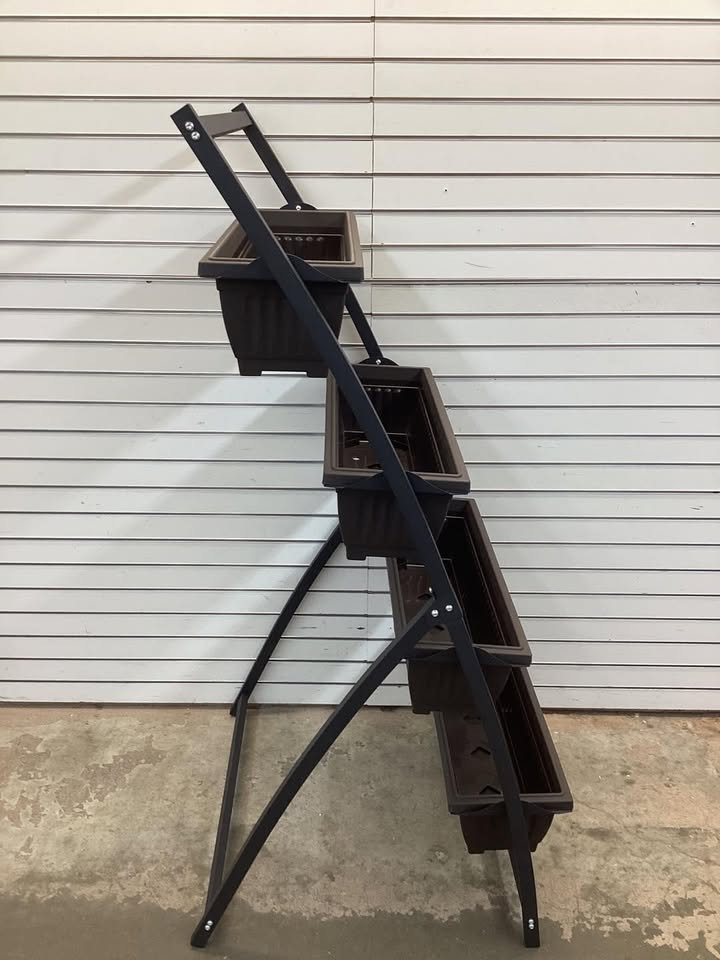 Costway 5 FT 4-Tier Vertical Raised Garden Bed Elevated Planter Box