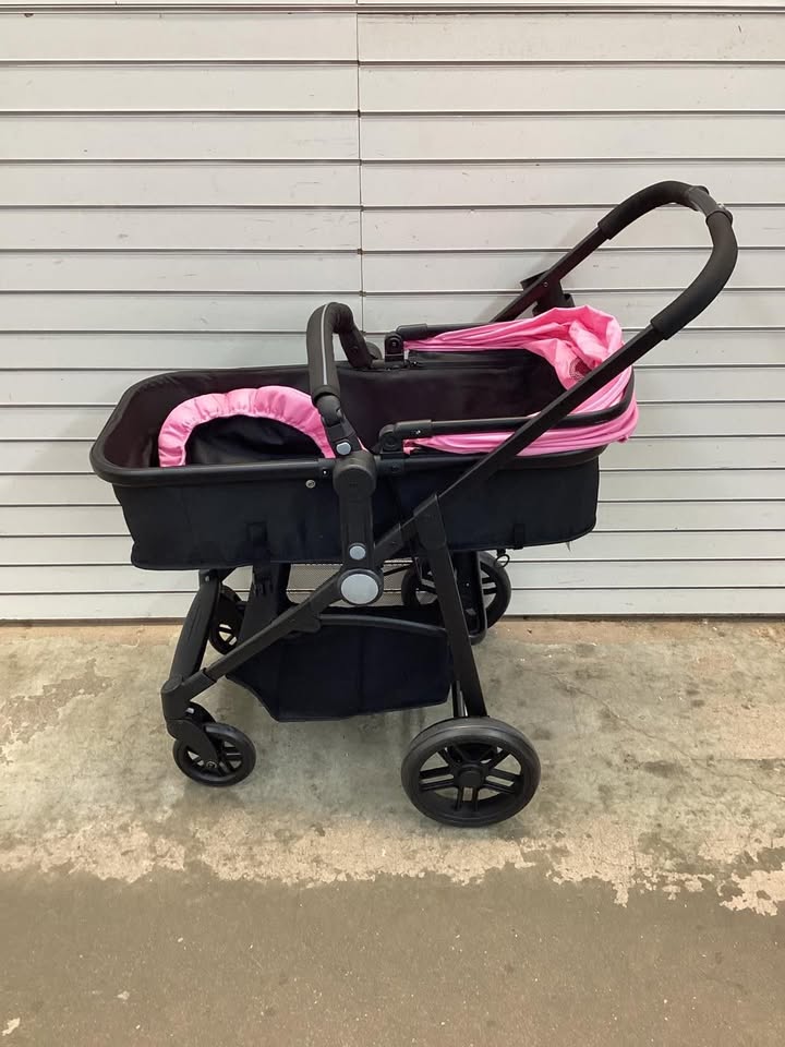 Costway 2-in-1 Foldable Pushchair Newborn Infant Baby Stroller