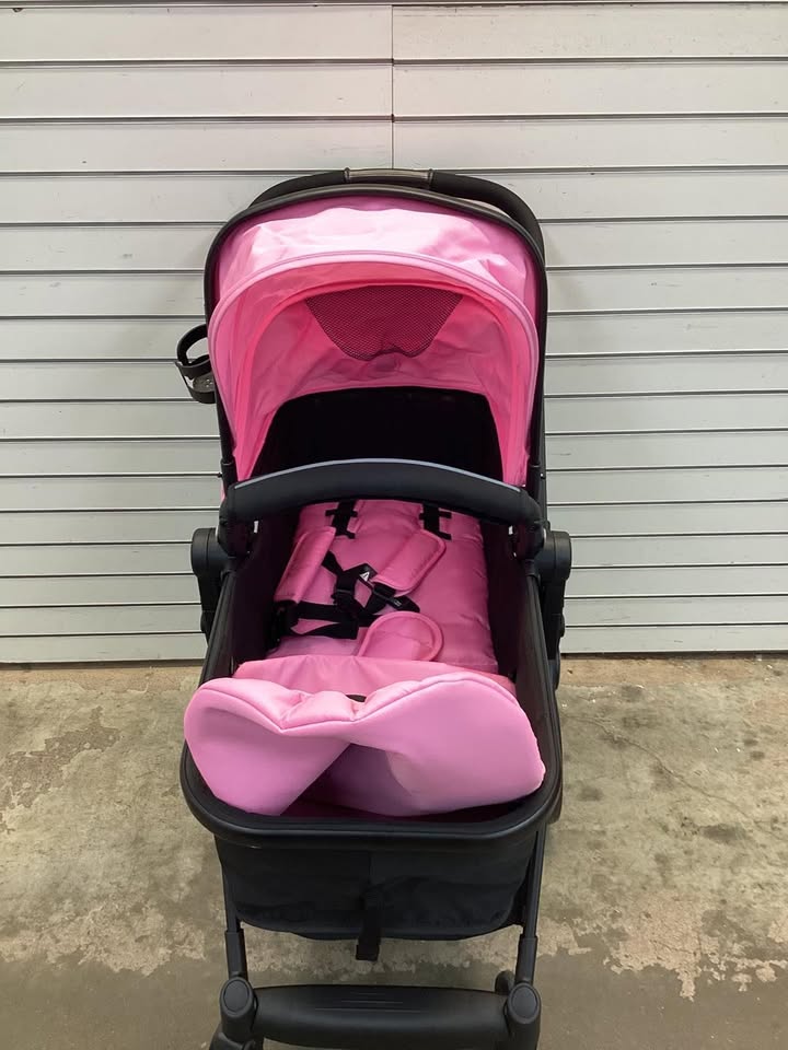 Costway 2-in-1 Foldable Pushchair Newborn Infant Baby Stroller