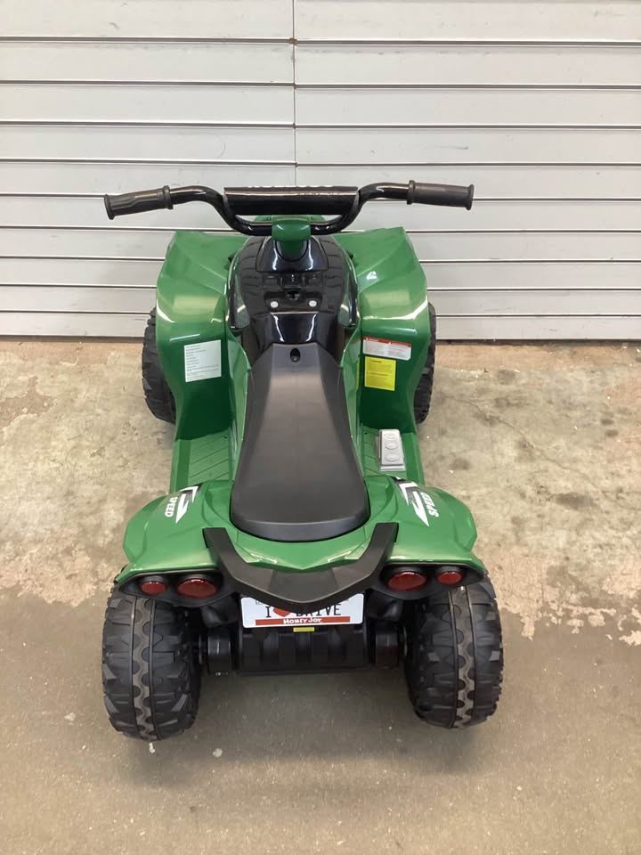 12V Kids Ride on ATV with LED Lights and Treaded Tires and LED lights