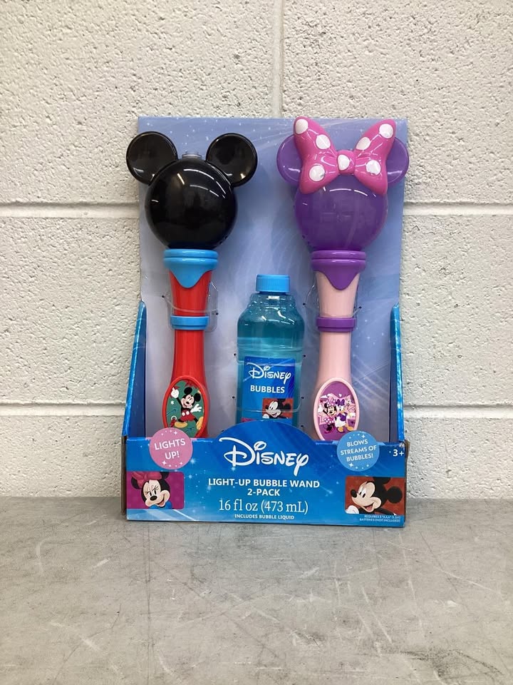 Little Kids Licensed Light-Up Bubble Wands, 2 pk.