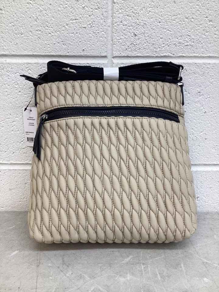 DKNY Quilted Nylon Messenger Crossbody Bag