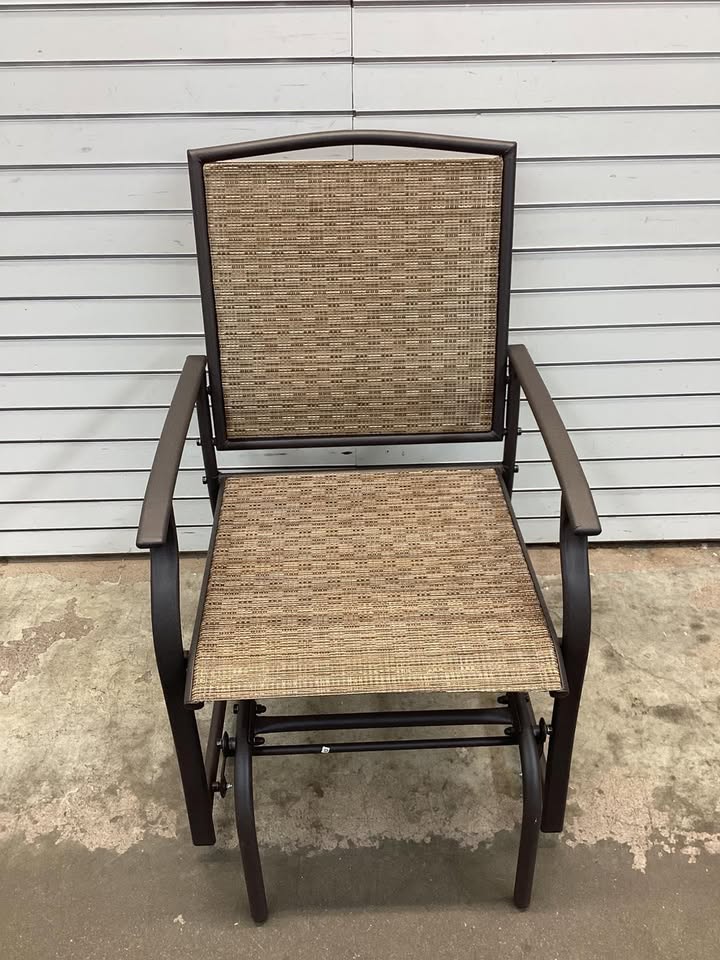Patio Swing Single Glider Chair Rocking Seating