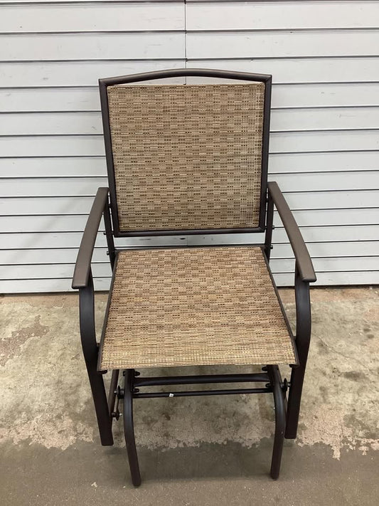 Patio Swing Single Glider Chair Rocking Seating