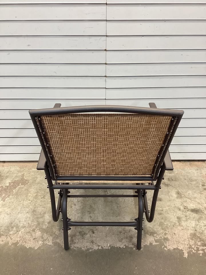 Patio Swing Single Glider Chair Rocking Seating