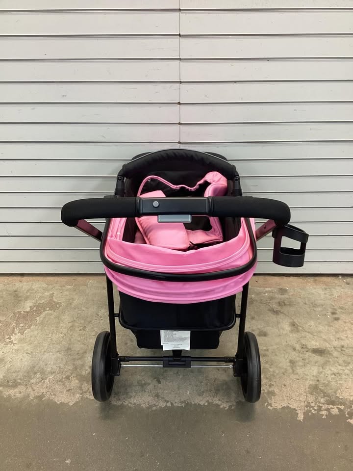 Costway 2-in-1 Foldable Pushchair Newborn Infant Baby Stroller