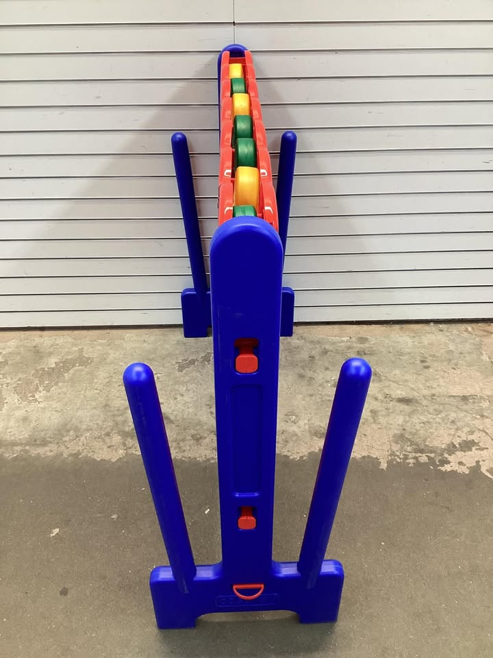 Costway Jumbo 4-to-Score Game Set for Kids and Adults 3.5FT Tall by 4FT Wide Oversized Family Fun Game