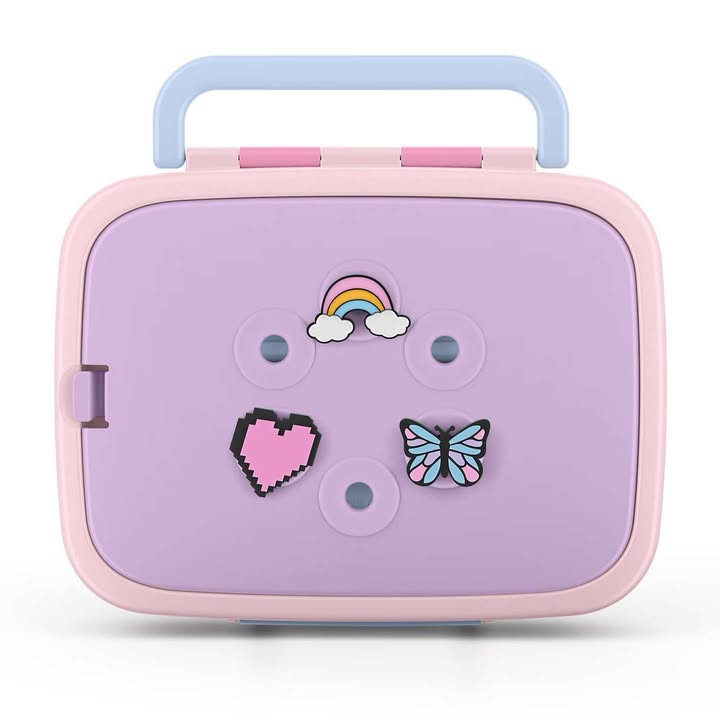 Ello Benni Kids Bento Lunch Box with Carry Handle & Ice Pack