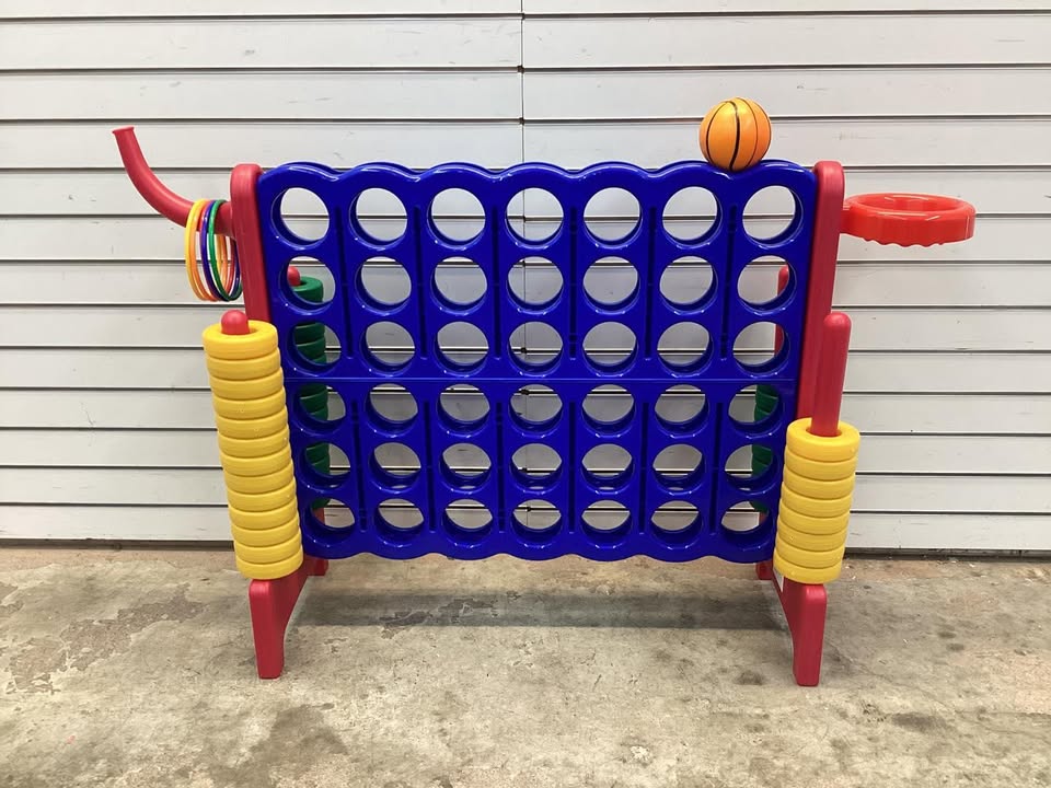 Costway 2.5 Feet 4-to-Score Giant Game Set