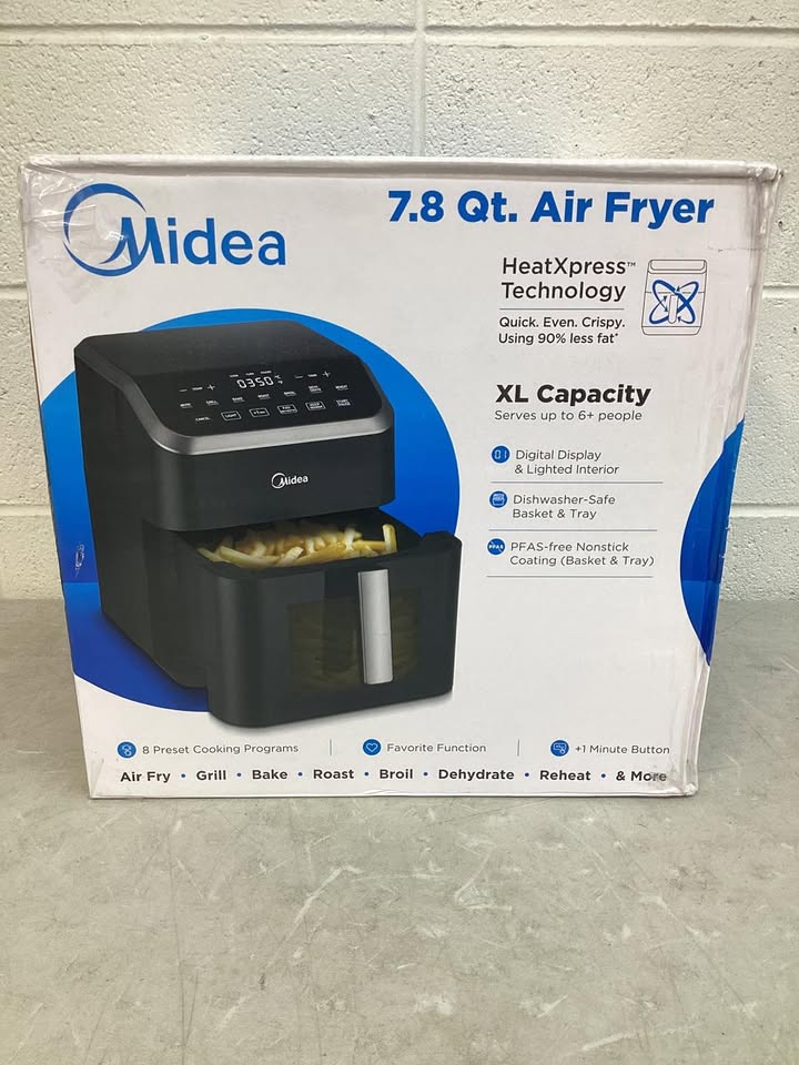 Midea HeatXpress™ 7.8 qt. Basket Air Fryer