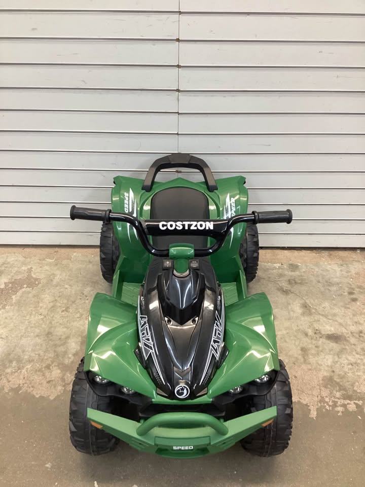 12V Kids Ride on ATV with LED Lights and Treaded Tires and LED lights