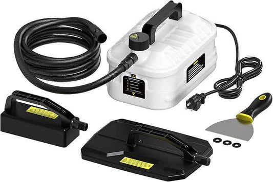 Wallpaper Steamer Remover With Steam Plates, 2h Continuous Steam
Chemical-Free Wallpaper Removal, Fast Heating Wallpaper Stripper with Hose & Scraper