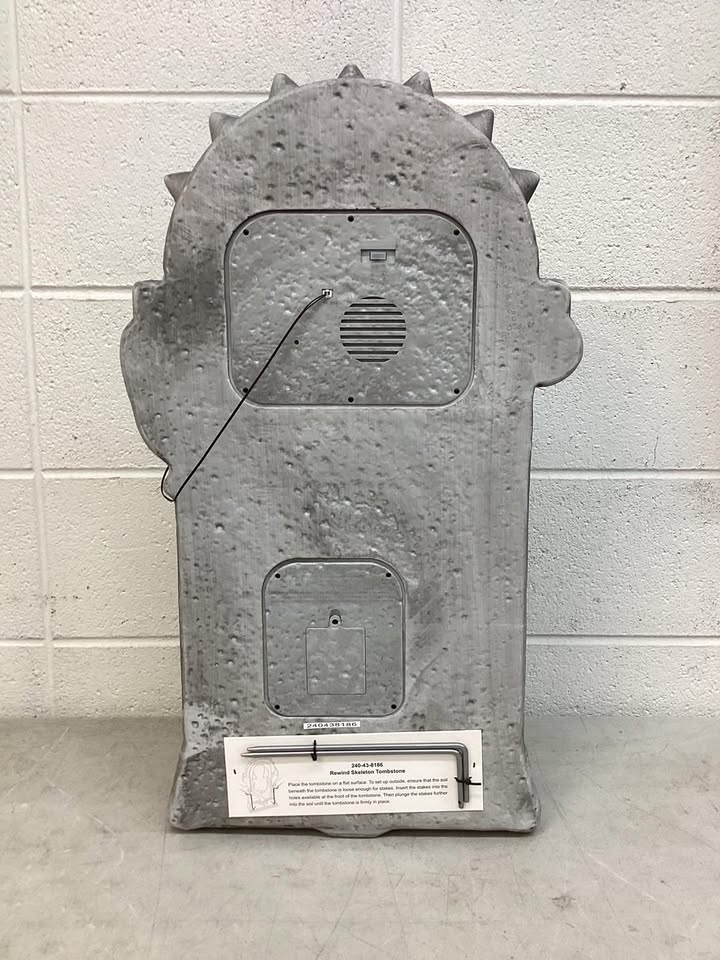 Hyde and Eek! Sound Activated Skeleton Tombstone