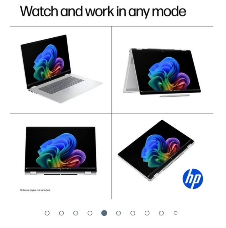 HP 16" 3K Touchscreen OmniBook 7 Flip 2-in-1 Next Gen AI Copilot+ PC | Intel Evo Ultra 7 | 16GB RAM | 512GB SSD