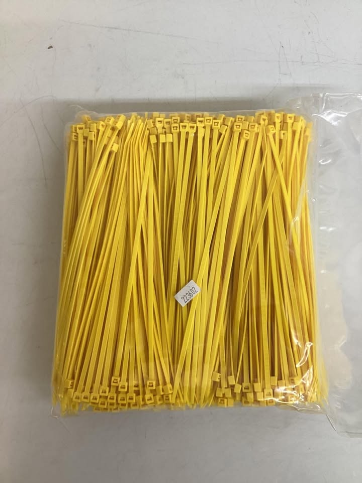Southwire 8.7” Yellow Cable Ties, 1000 pack