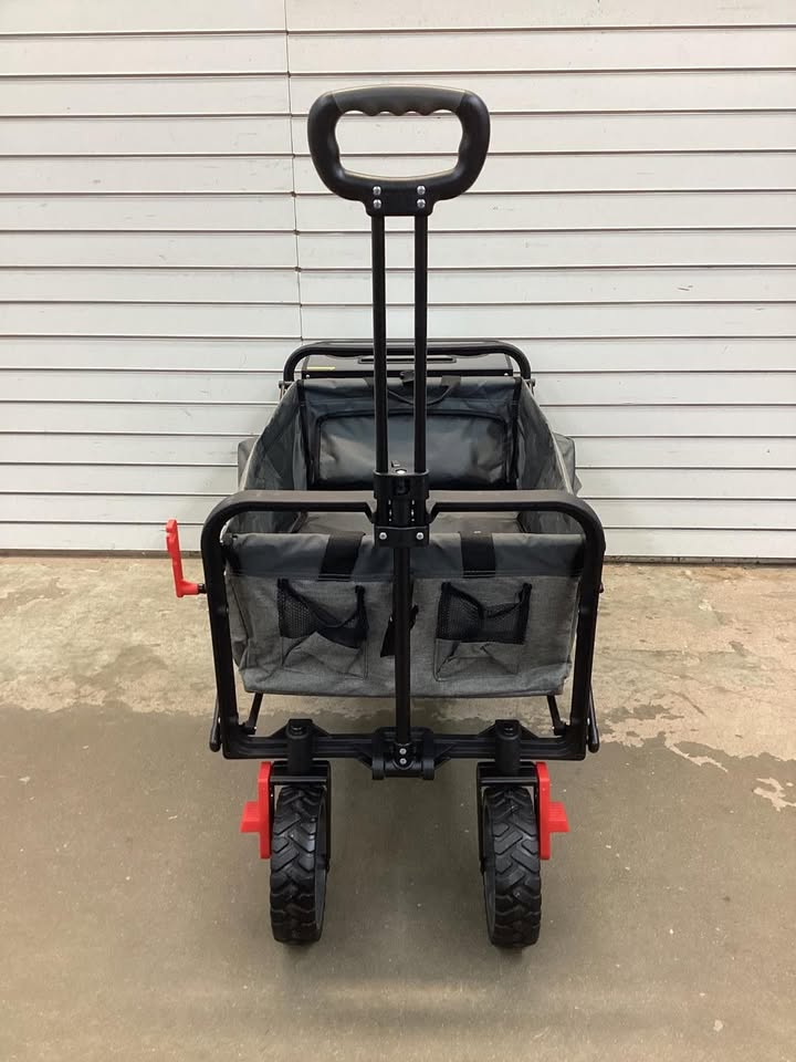 Mac Sports Folding Wagon with Tailgate and Table