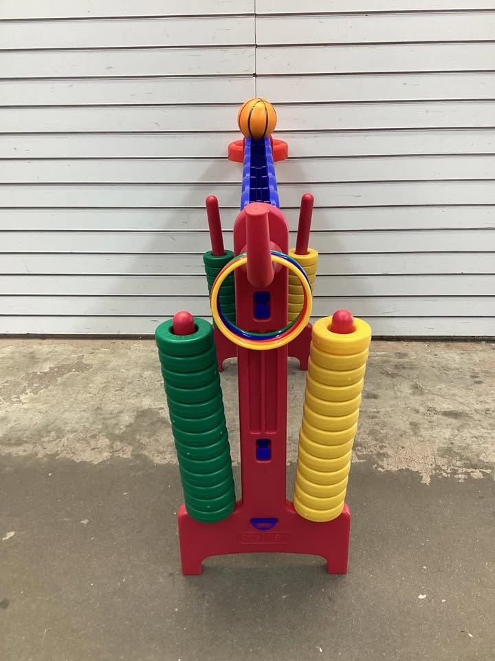 Costway 2.5 Feet 4-to-Score Giant Game Set