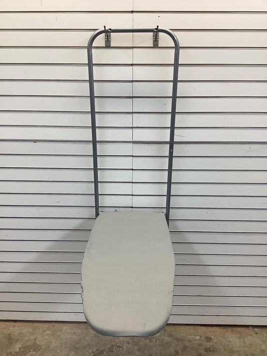 Costway Space-Saving Over the Door Ironing Board with Iron Holder & Cotton Cover Gray