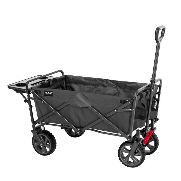 Mac Sports Folding Wagon with Tailgate and Table