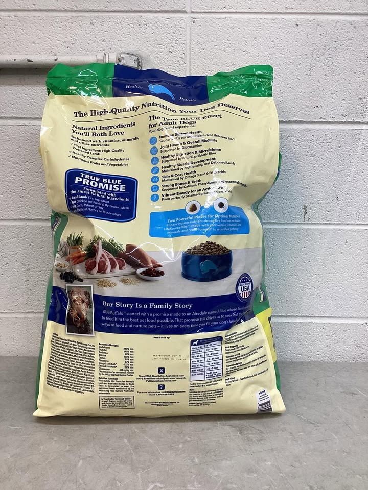 Blue Life Protection Formula Lamb & Rice, Adult Dry Dog Food, 36 lbs.