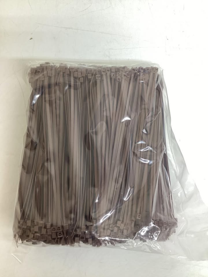 Southwire 8.7” Brown Cable Ties, 1000 pack