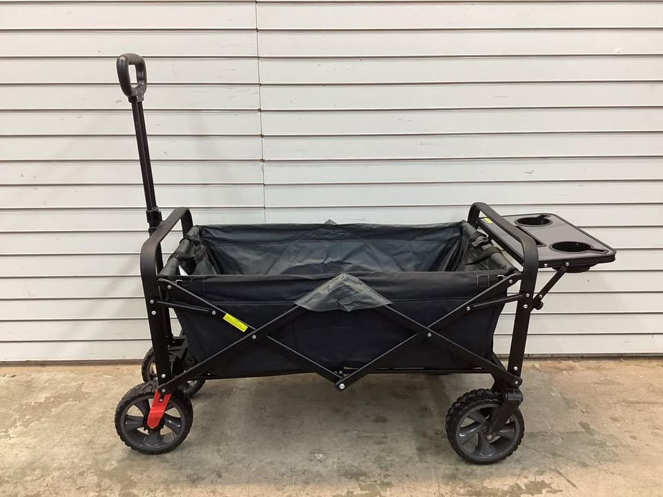 Mac Sports Folding Wagon with Tailgate and Table