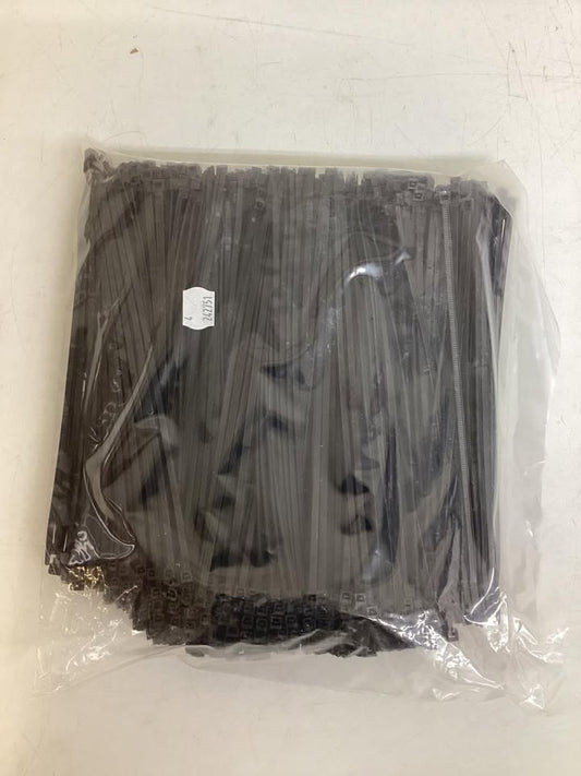 Southwire 8.7” Black UV Cable Ties, 1000 pack